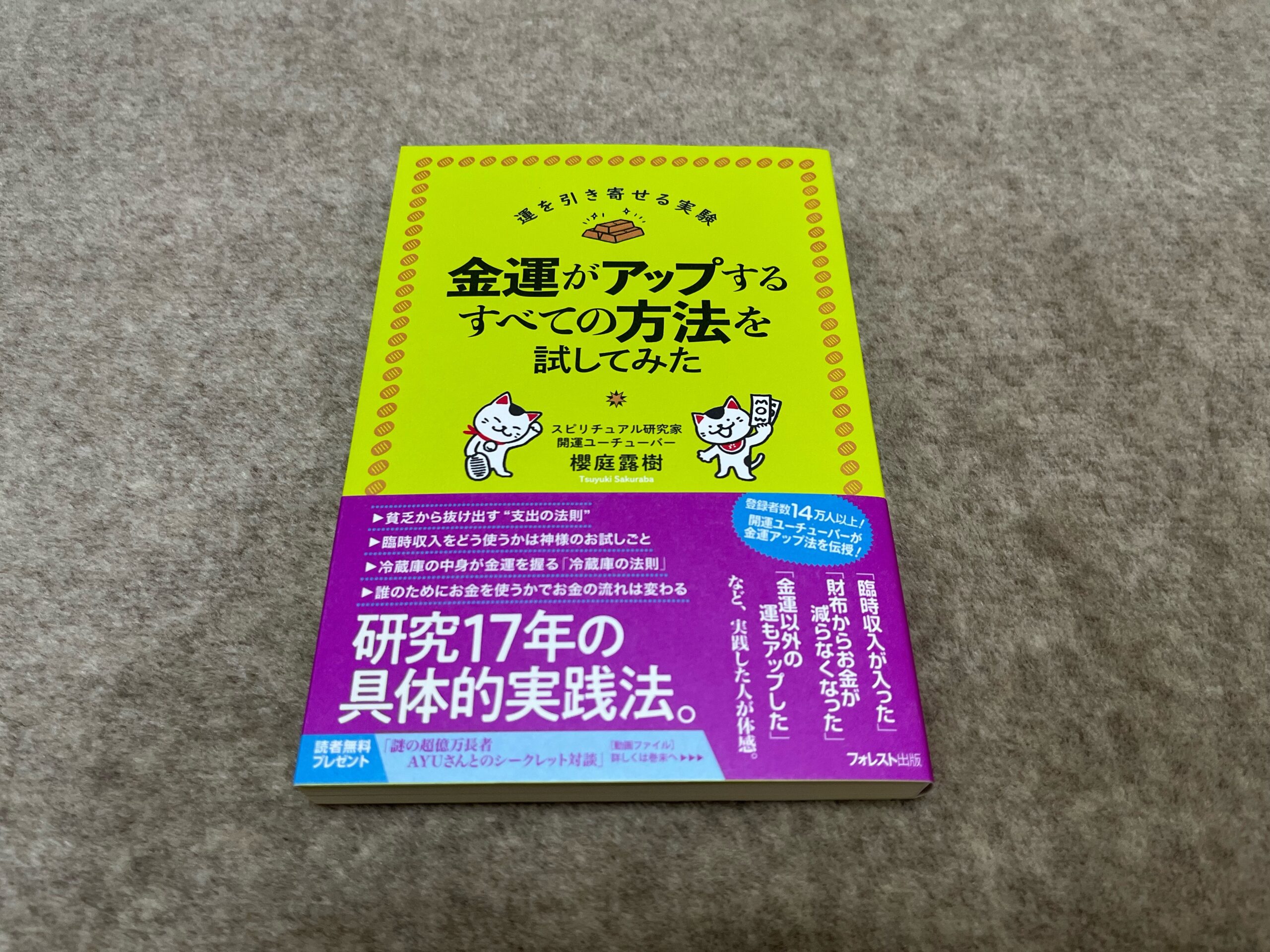 金運がアップするすべての方法を試してみた』｜合同会社ノマド＆ブランディング 大杉 潤