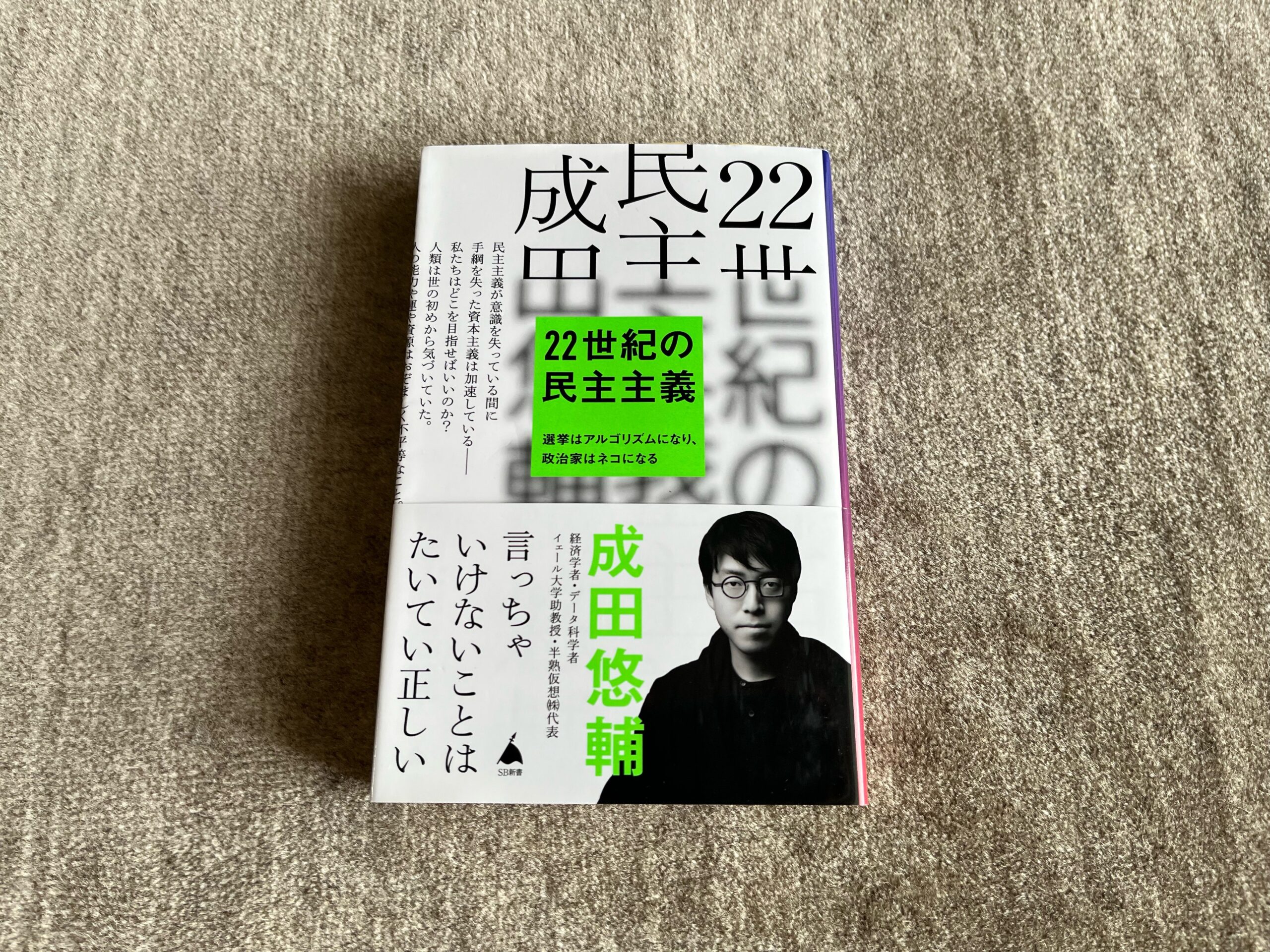 22世紀の民主主義 選挙はアルゴリズムになり、政治家はネコになる